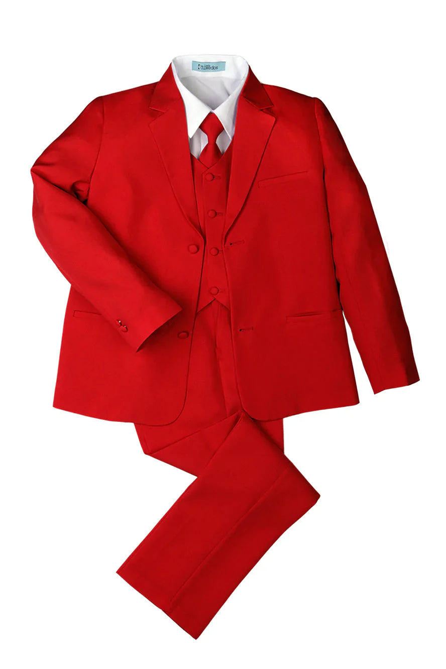 "Mason" Kids Suit (5-Piece Set) 3-7