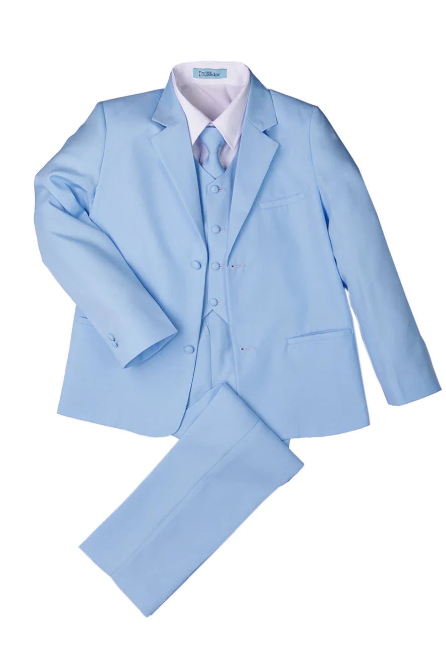 "Mason" Kids Suit (5-Piece Set) 3-8
