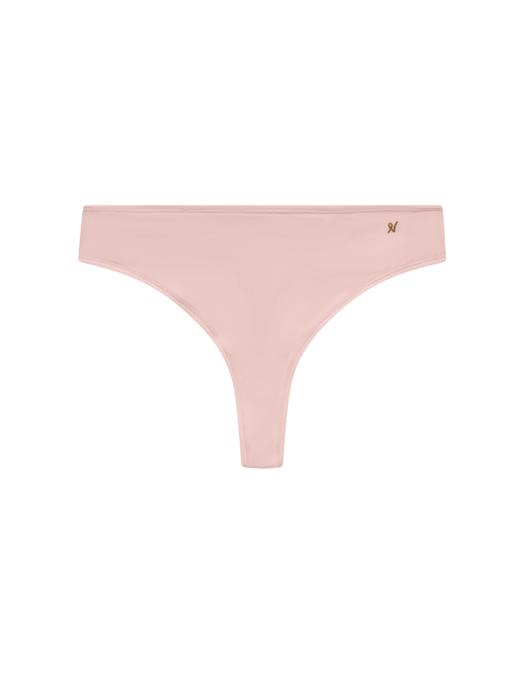 The Stretch Dipped Thong - Blush Pink