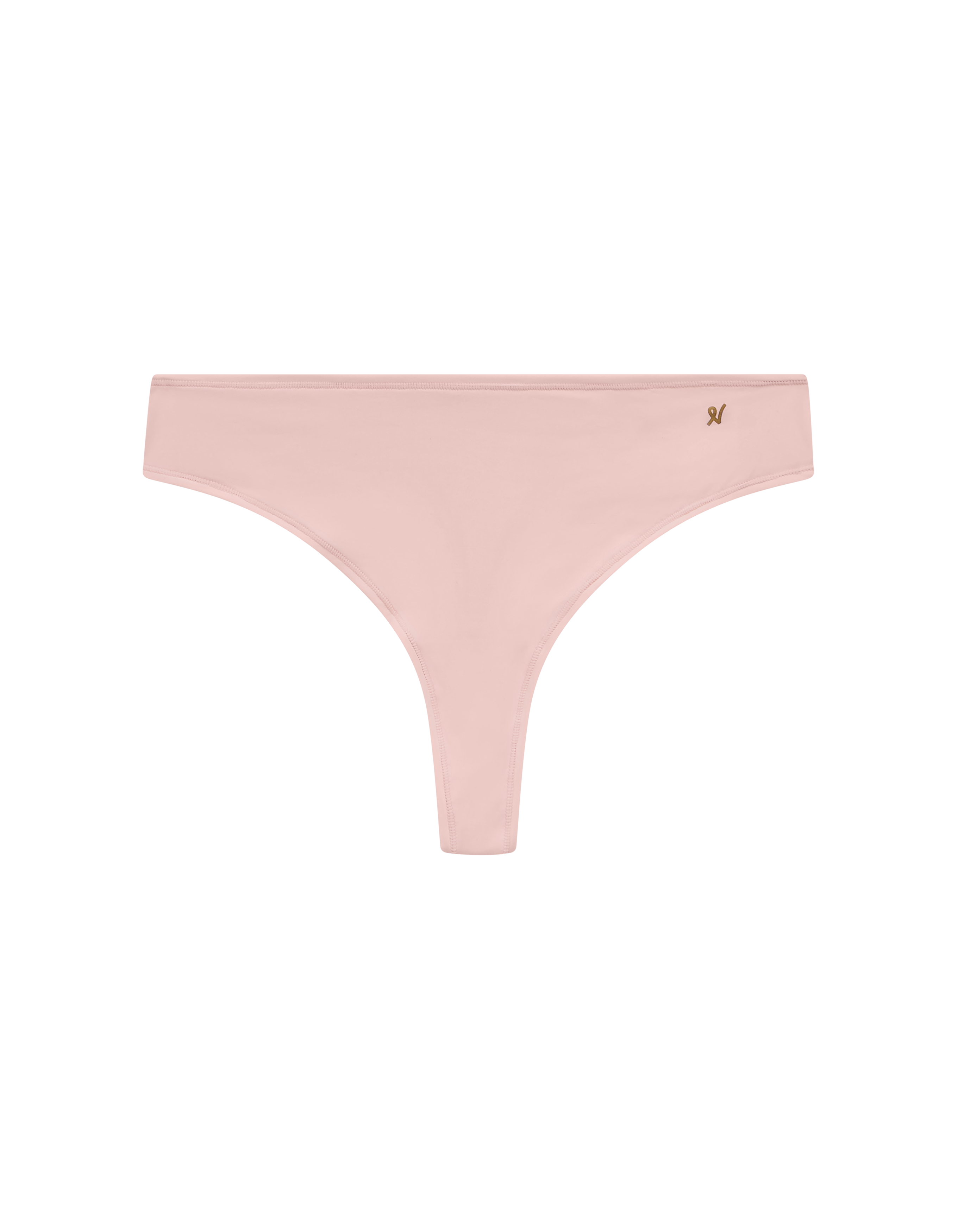 The Stretch Dipped Thong - Blush Pink
