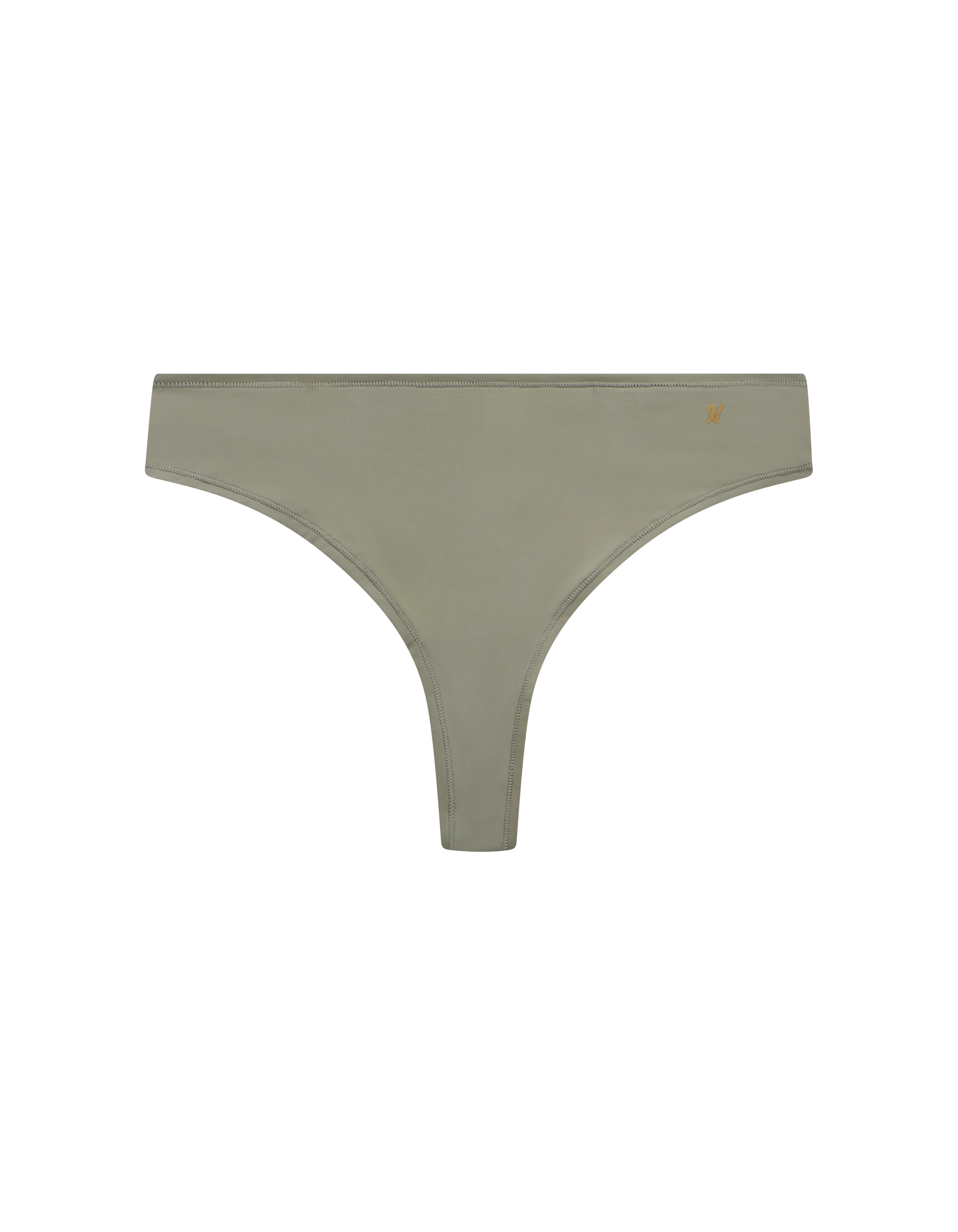 The Stretch Dipped Thong - Sage Green