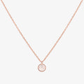 Cubic zirconia pendant necklace