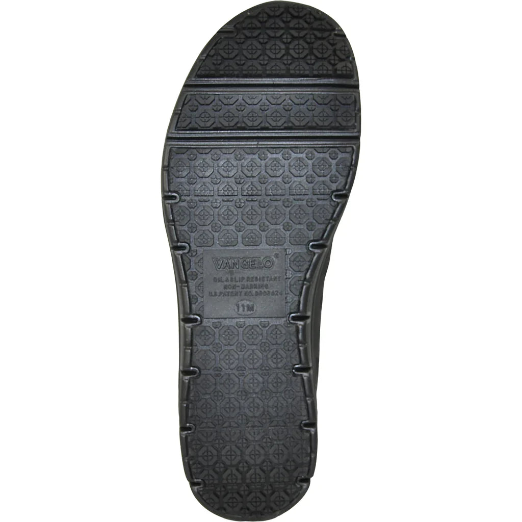 VANGELO Men Slip Resistant Shoe NICK-1 Black-4