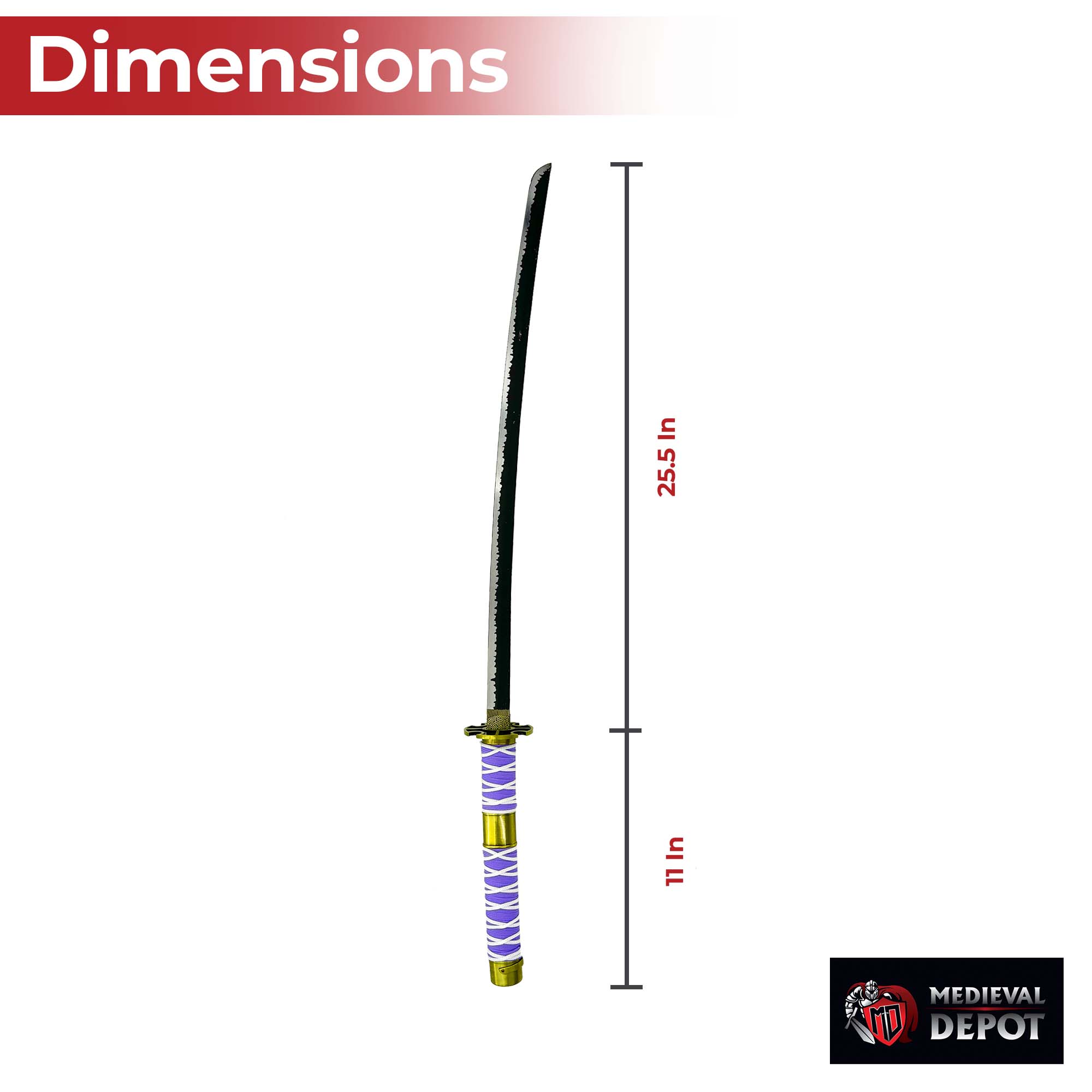 Nidai Kitetsu One Piece Anime Katana-1