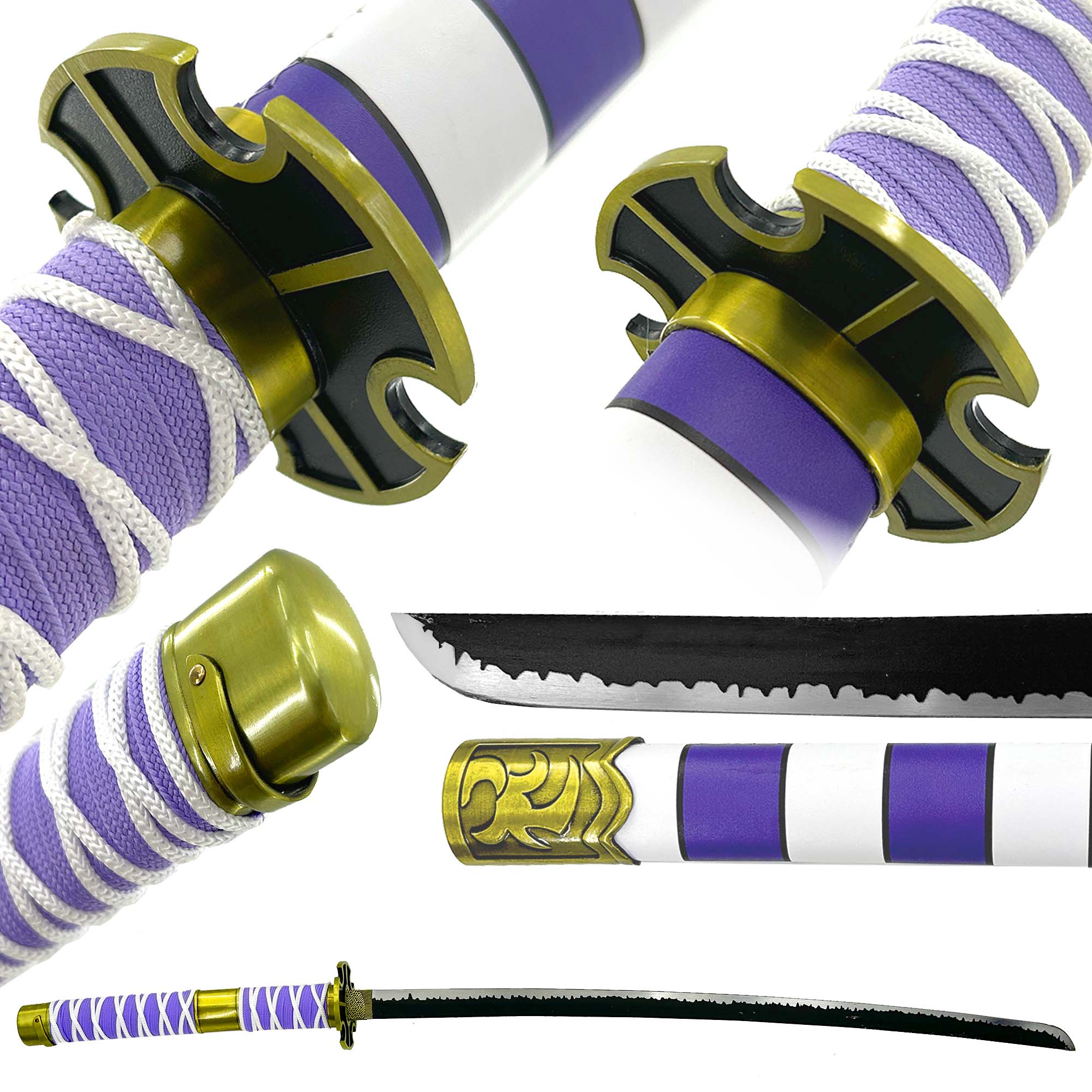Nidai Kitetsu One Piece Anime Katana-0