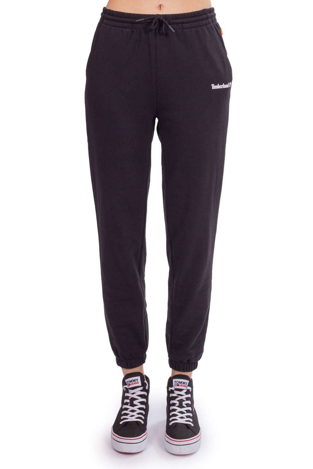 TIMBERLAND - Pantaloni sportivi donna regular con logo  - Taglia L-1