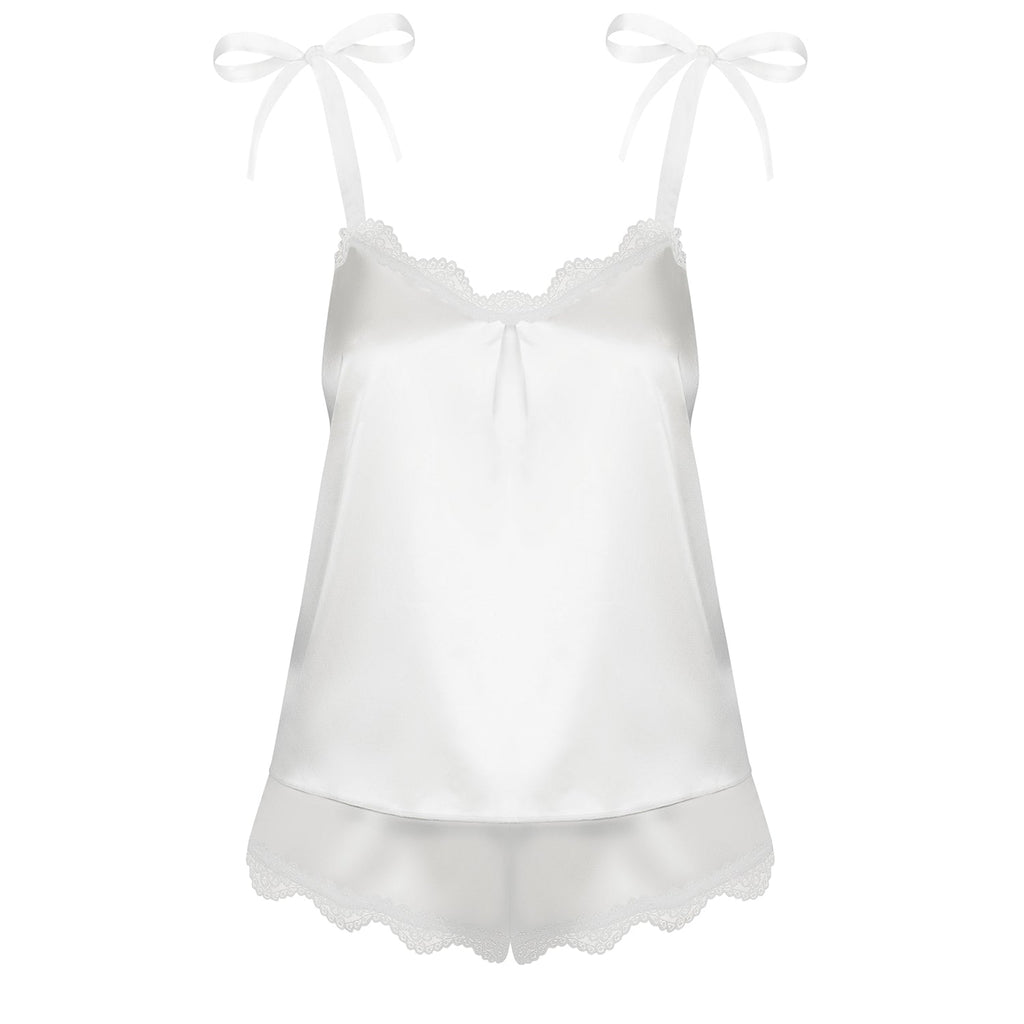 Smooth Satin Top & Panty Obsessive Prima Neve-3
