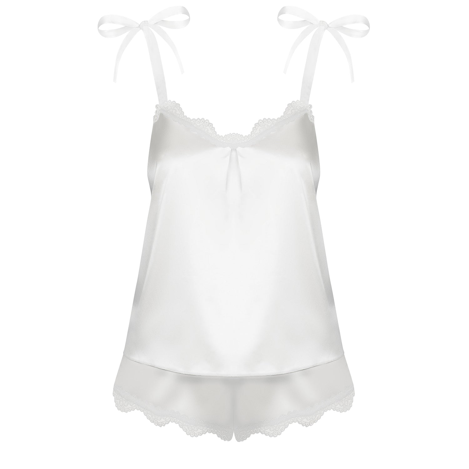 Smooth Satin Top & Panty Obsessive Prima Neve-3