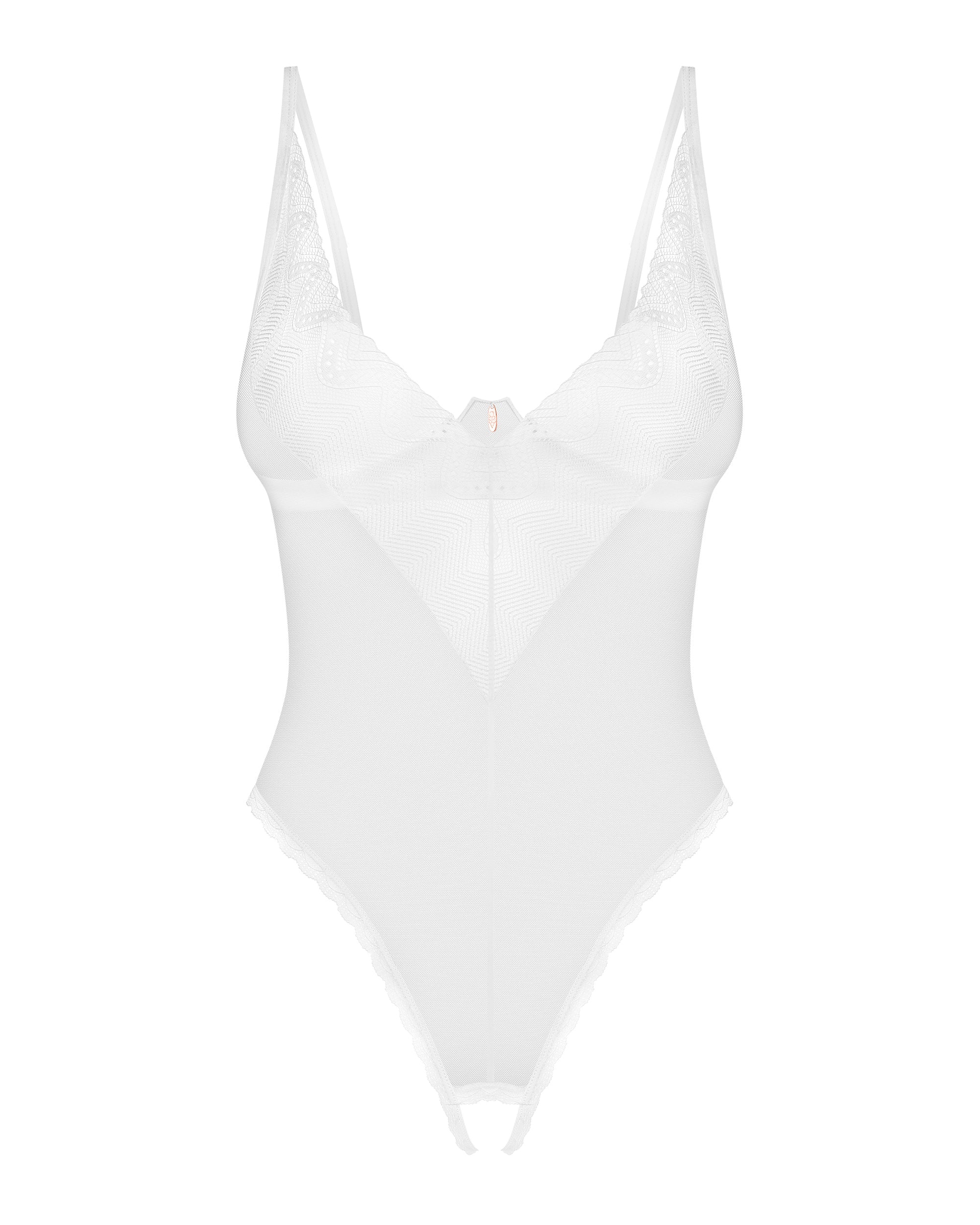 Sheer Crotchless Teddy Obsessive Alissium-1