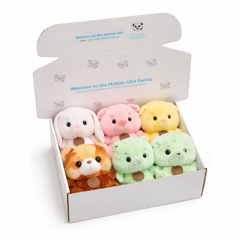 MyKids-USA® 6.5” Scented Animal Plush Toy – Super Soft PP Cotton-17