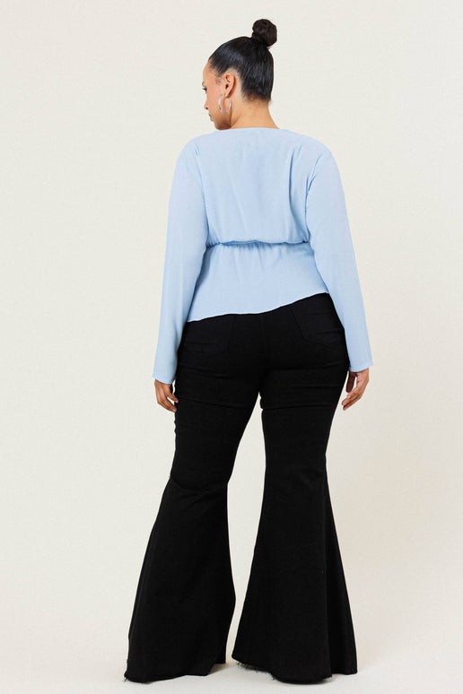 PLUS Swept Away Flare Jeans