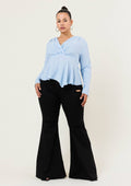 PLUS Swept Away Flare Jeans