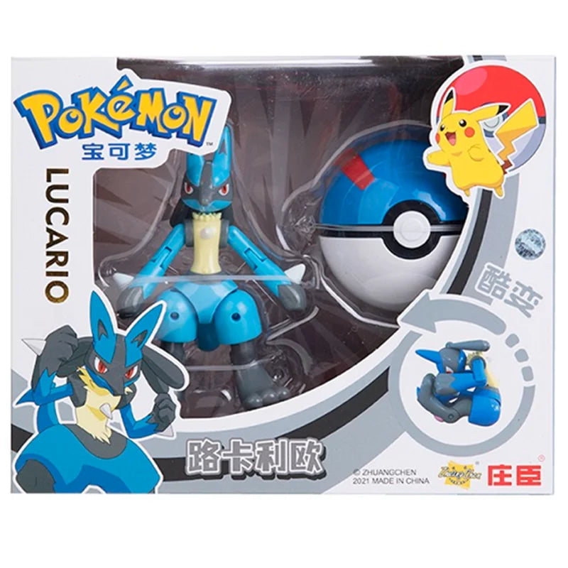 Pokemon Anime Figures Charizard Pikachu Gyarados Toy Mode-4