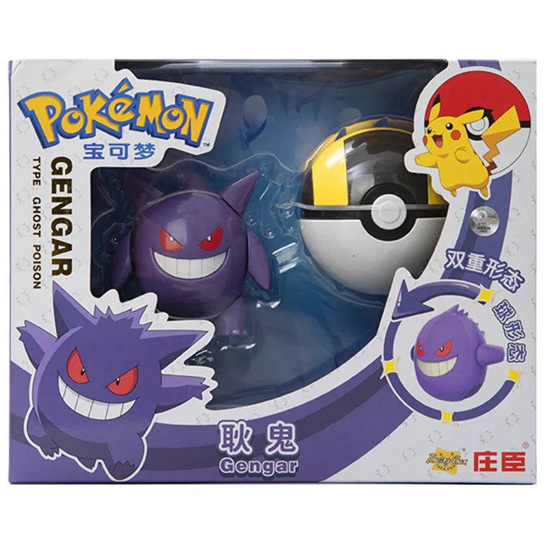 Pokemon Anime Figures Charizard Pikachu Gyarados Toy Mode-36