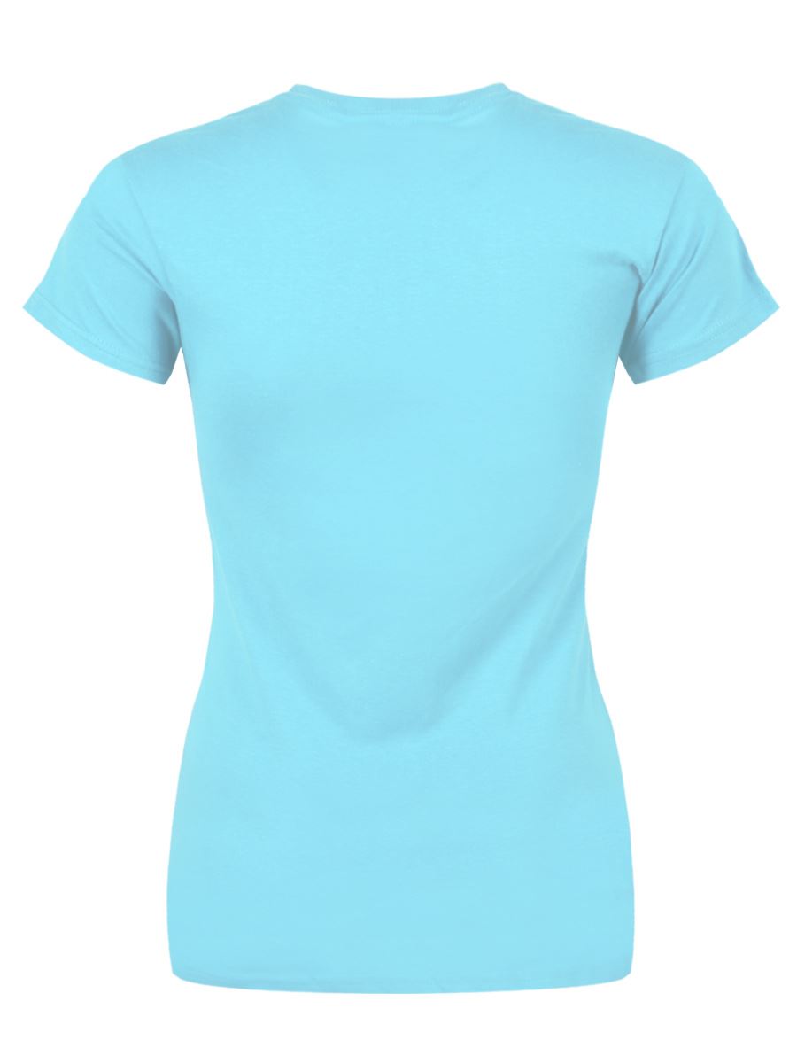 Pop Factory Hot Mess Ladies Turquoise T-shirt
