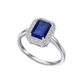 Diamonfire Geometric Halo Ring-0