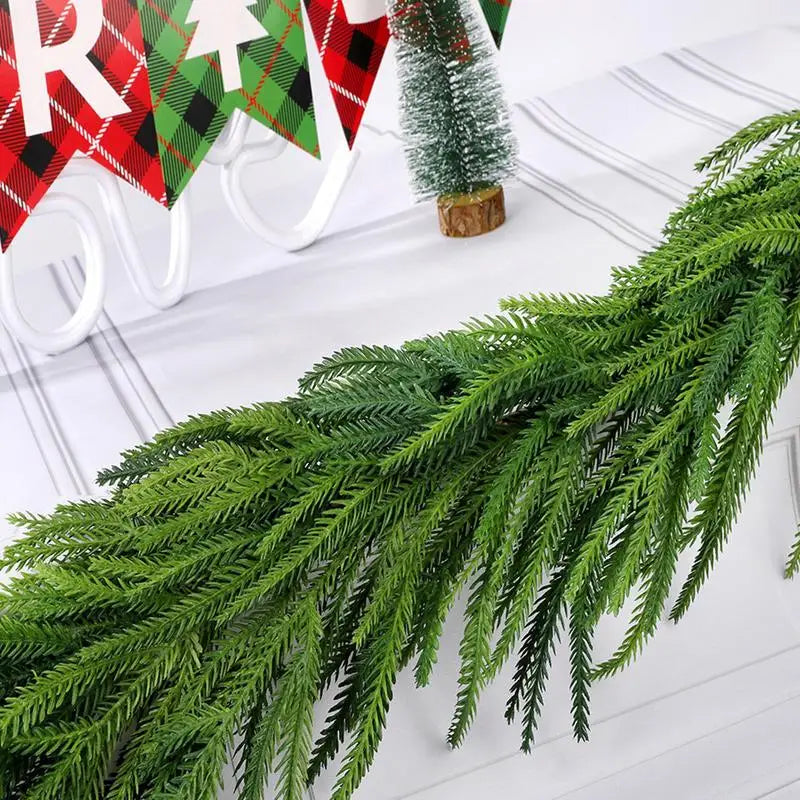 Real Touch Norfolk Pine Christmas Garland