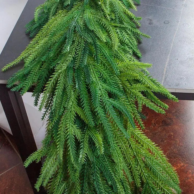 Real Touch Norfolk Pine Christmas Garland