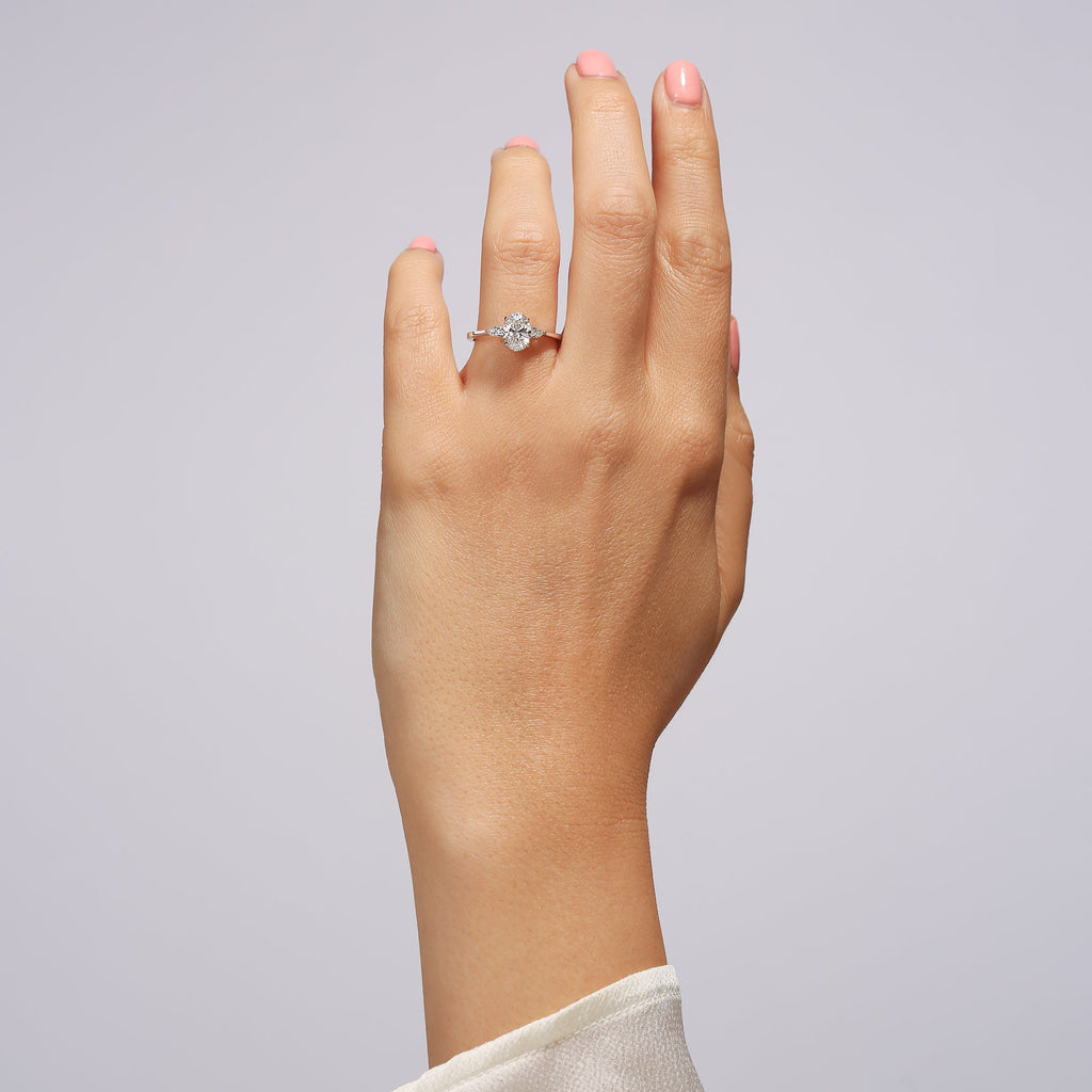 Rebecca | 18ct White Gold 1ct tw Lab Grown Diamond Engagement Ring