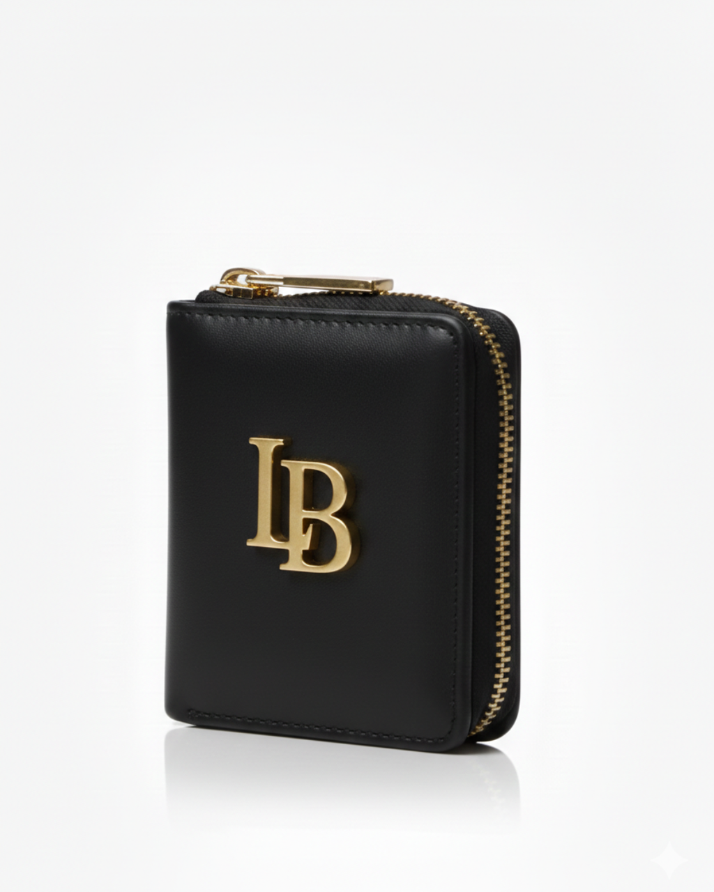 Regents Park Mini Black Plant-Based Leather Wallet (Available for Pre-order for 28th November 2026)