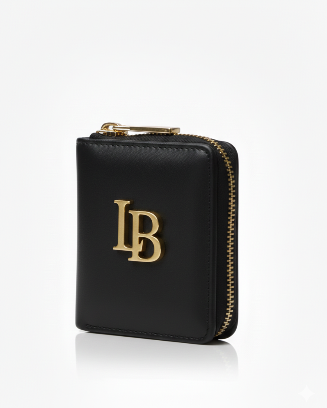 Regents Park Mini Black Plant-Based Leather Wallet (Available for Pre-order for 28th November 2026)