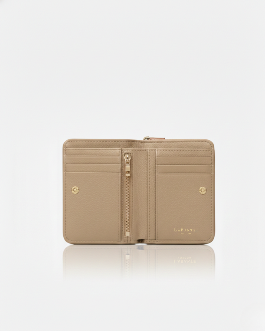 Regents Park Nude Plant-Based Leather Wallet (Available for Pre-order for 28th November 2026)