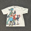 Summer Anime Heavy 200g Oversized Graphic T-Shirt-0