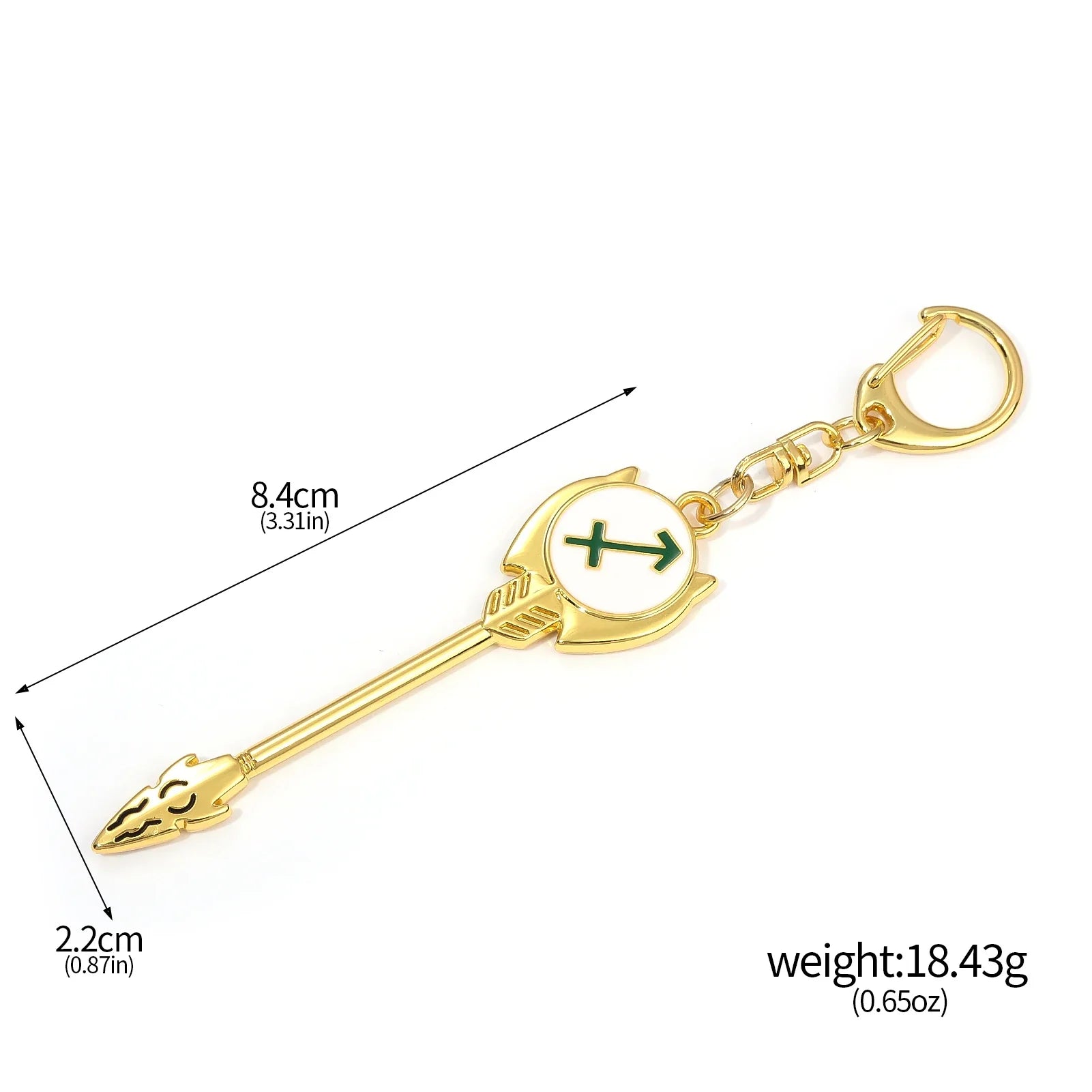 Anime FAIRY TAIL 12 Constellation Summoning Keychain Cosplay Pendant Key-12