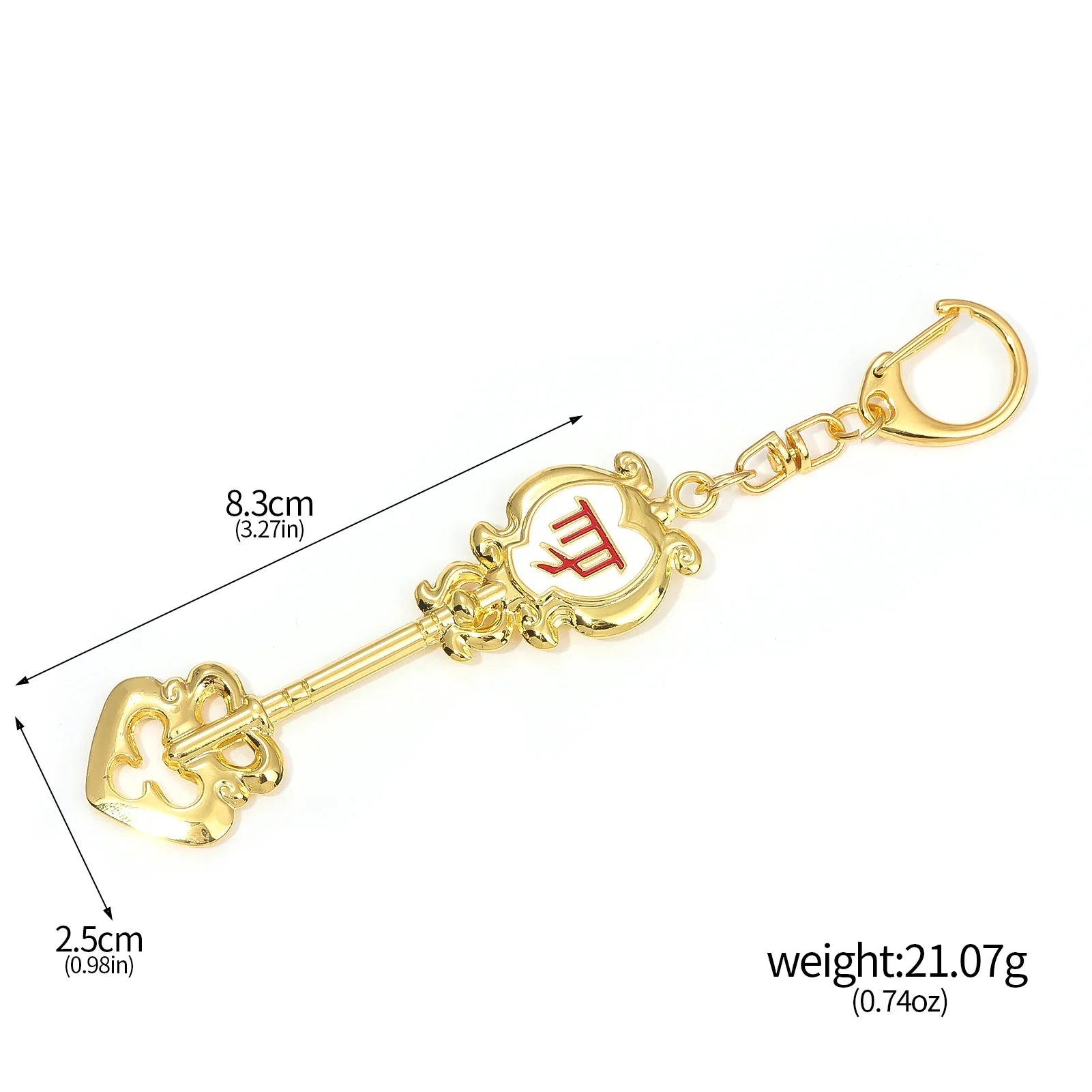 Anime FAIRY TAIL 12 Constellation Summoning Keychain Cosplay Pendant Key-10