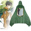 NNEOBA Anime Scout Cloak Flannel Blanket-0