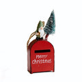 Santa Claus Christmas Hanging Mailbox Ornament – DIY Red