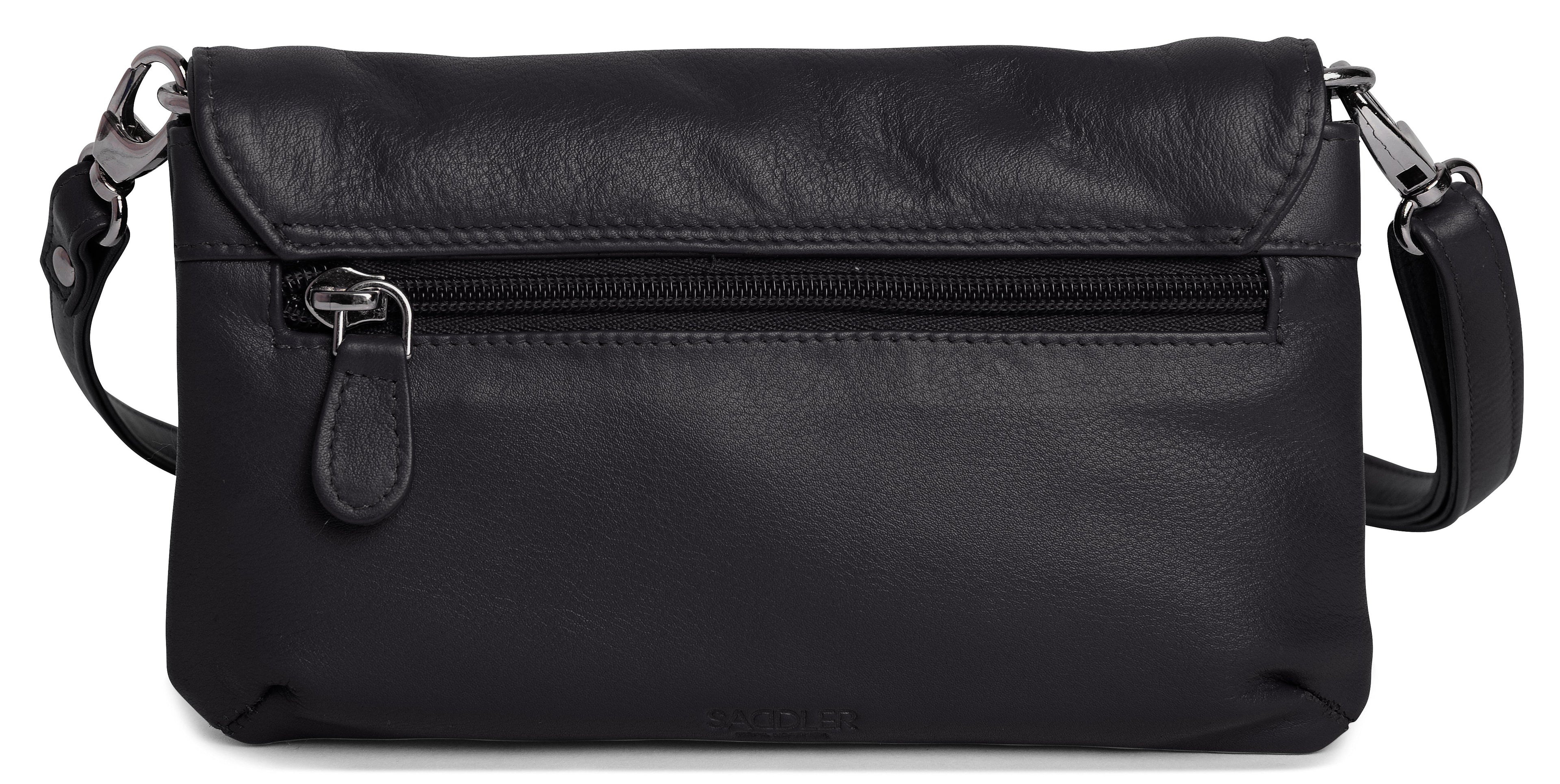 SADDLER Audrey Compact Leather Crossbody Bag & Clutch – Versatile & Stylish - Gift Boxed
