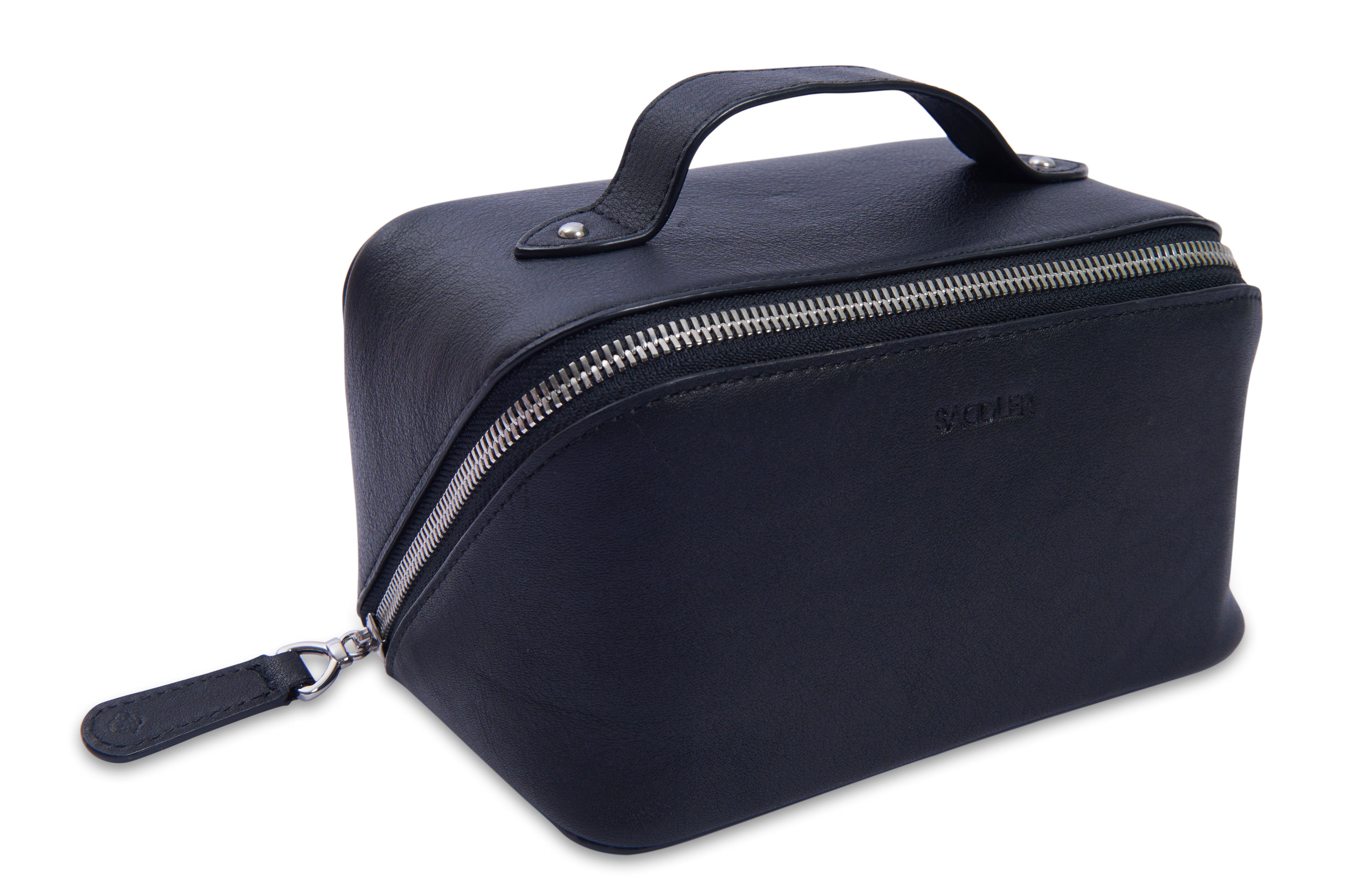 SADDLER "Harriet" Real Leather Vanity Box Case (Gift Boxed)