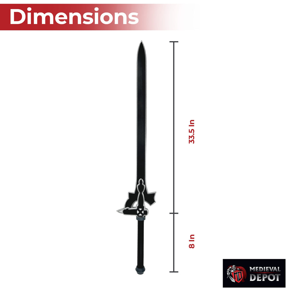 SAO Kiritos Elucidator Anime Foam Sword-1