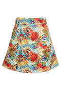 Persian Printed Mini Skirt-0