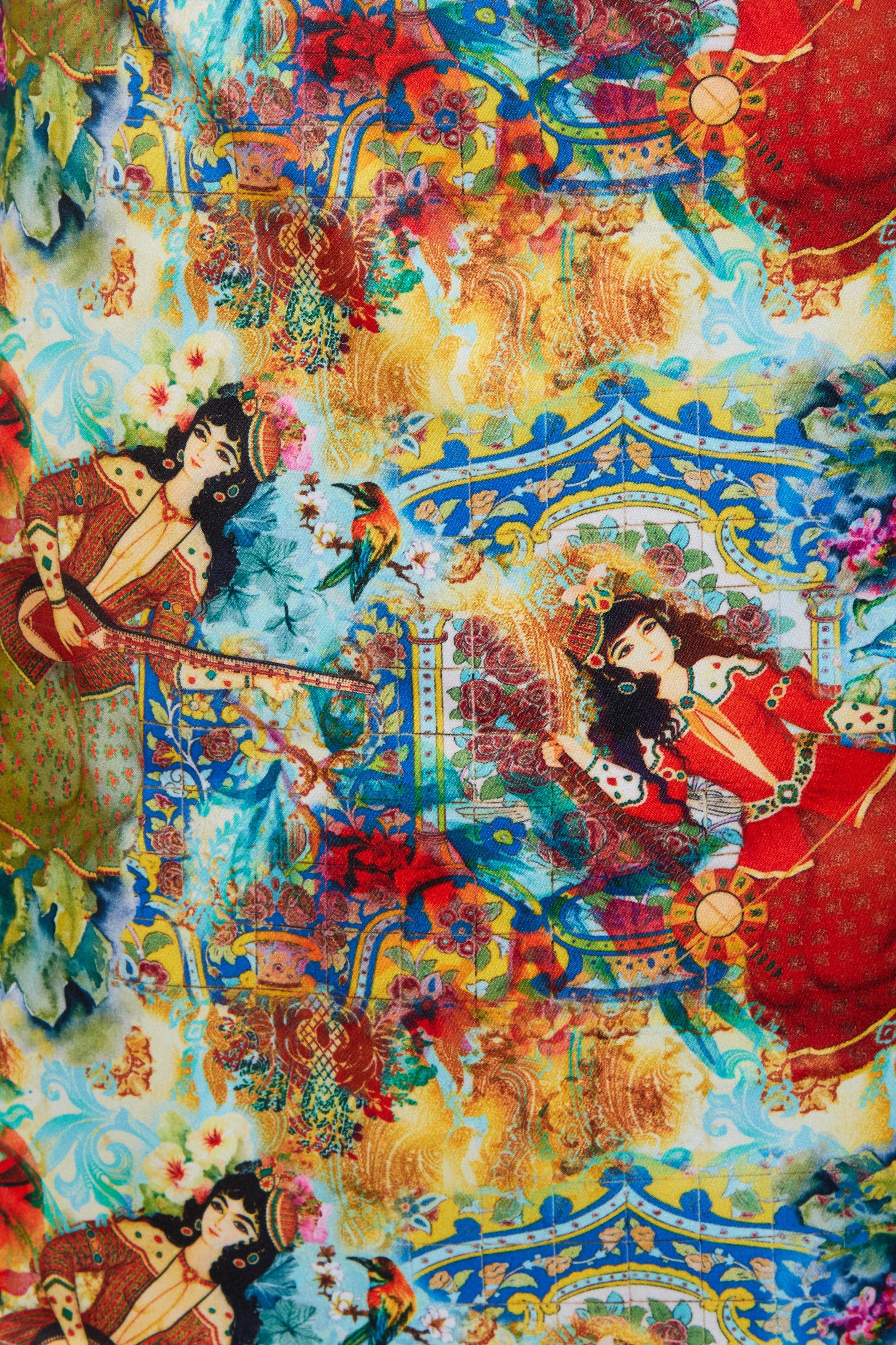 Persian Printed Mini Skirt-2