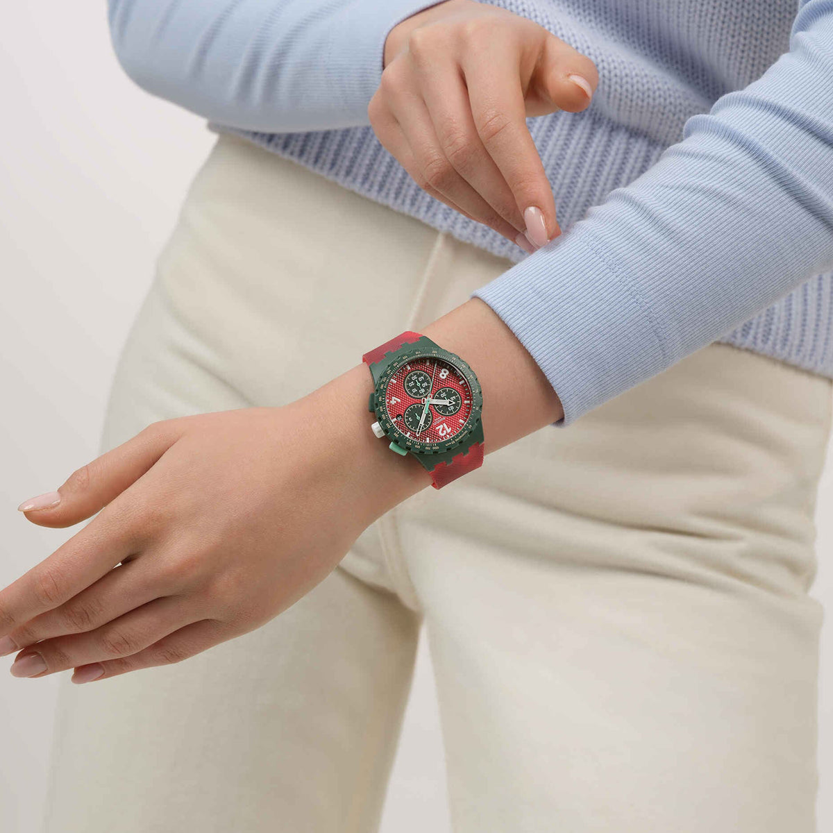 SWATCH Mod. CRIMSON FOLIAGE-4