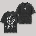 Anime Dragon Ball Goku Vintage Washed T-Shirt Oversized Streetwear Tee-0