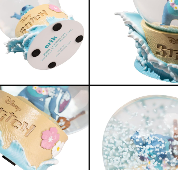 Disney Stitch Snow Globe-2