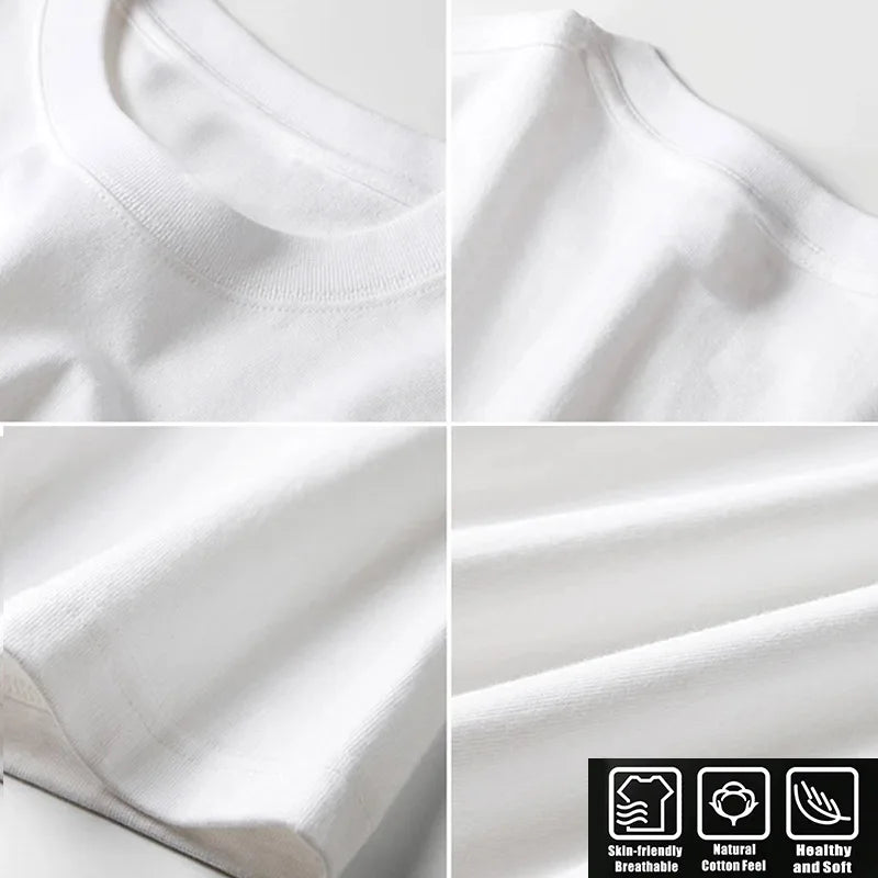 Summer Anime Heavy 200g Oversized Graphic T-Shirt-2