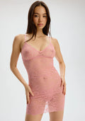 Sheer Stretch Slip Blush The Lace Rose-0