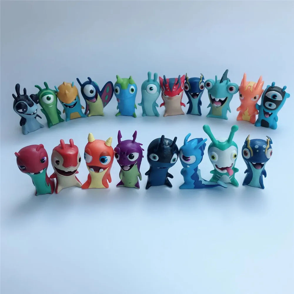 Slugterra Cartoon Anime Action Figure PVC Model Collection Toy Set-0