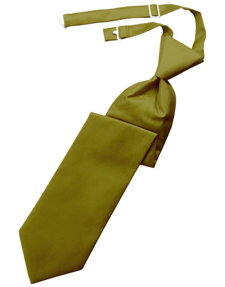 Solid Twill Kids Necktie-11
