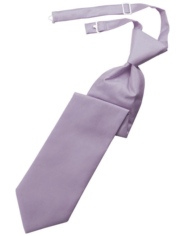 Solid Twill Kids Necktie-12