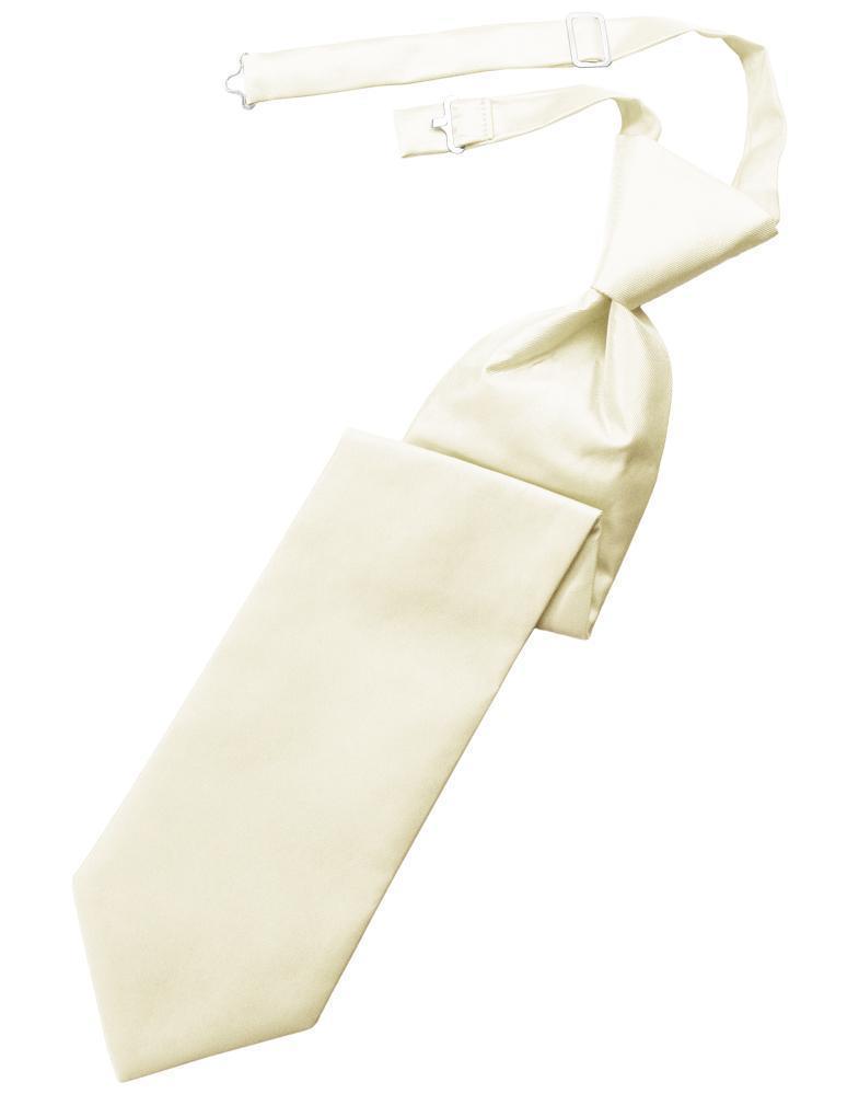 Solid Twill Kids Necktie-14
