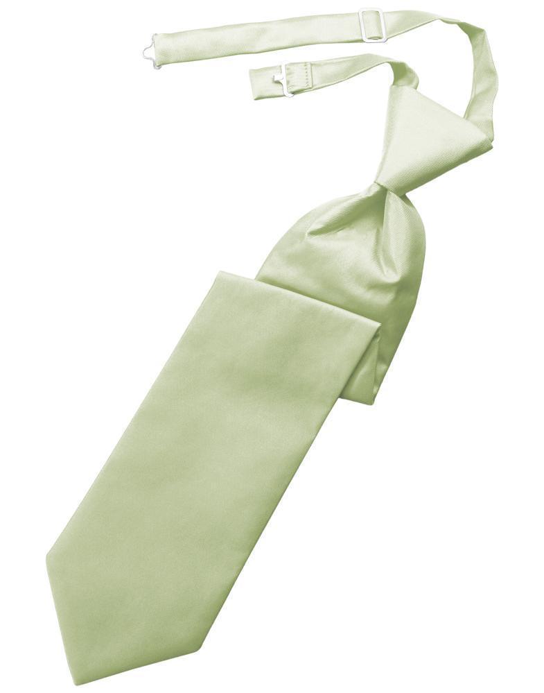 Solid Twill Kids Necktie-21