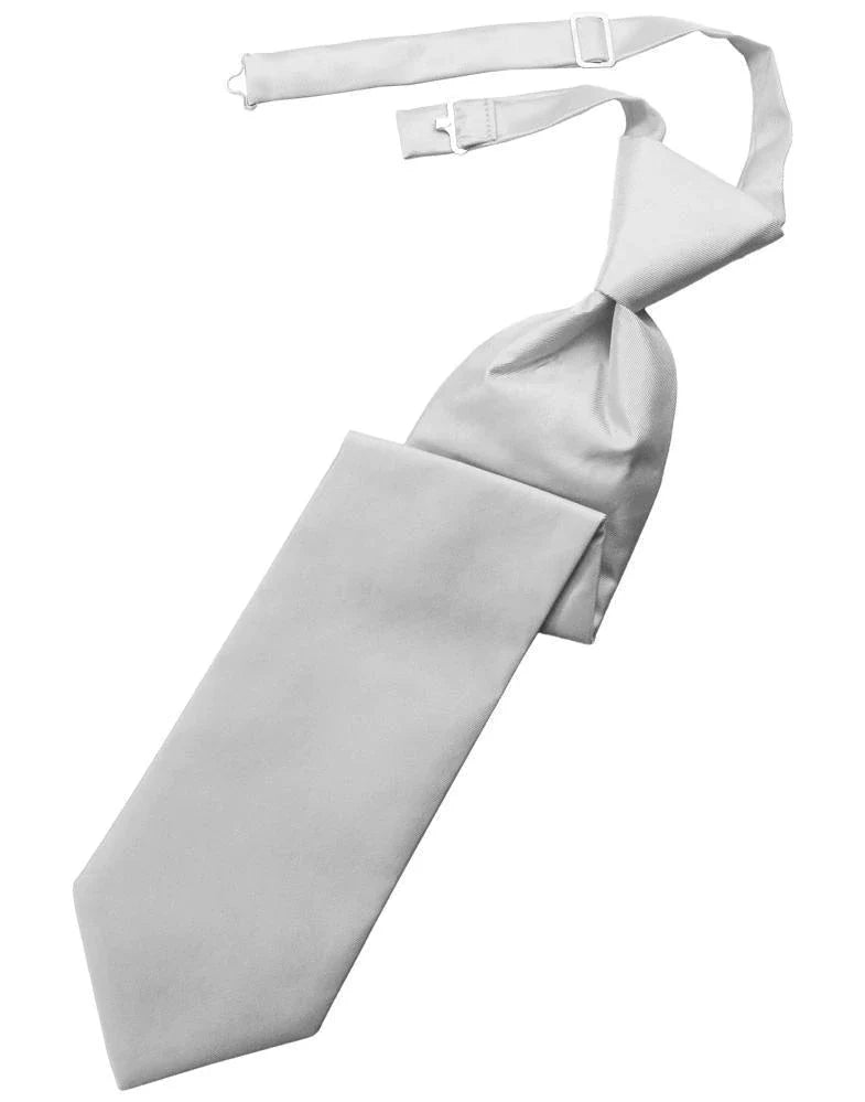 Solid Twill Kids Necktie-32
