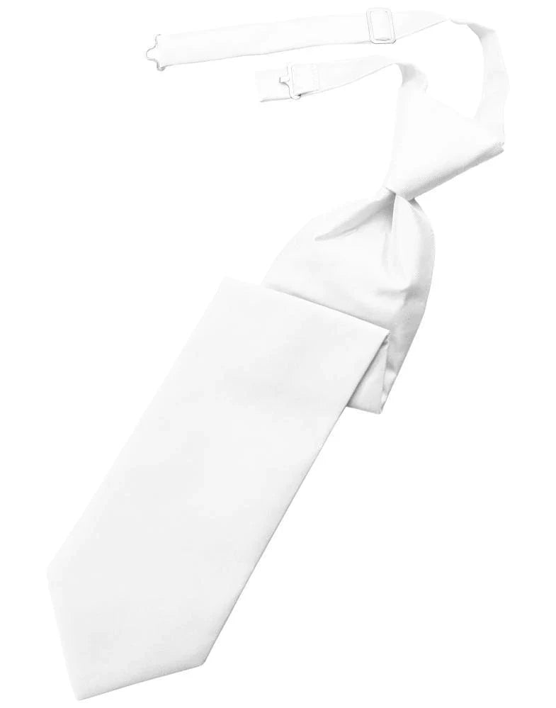 Solid Twill Kids Necktie-33
