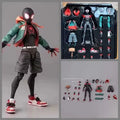 Spider-Man Miles Morales Anime Statue Toy-0