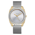 Trnda Women's Stainless Steel Gold Watch, Silver Dial | Trnda-W35.8